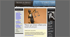 Desktop Screenshot of nickabaza.com
